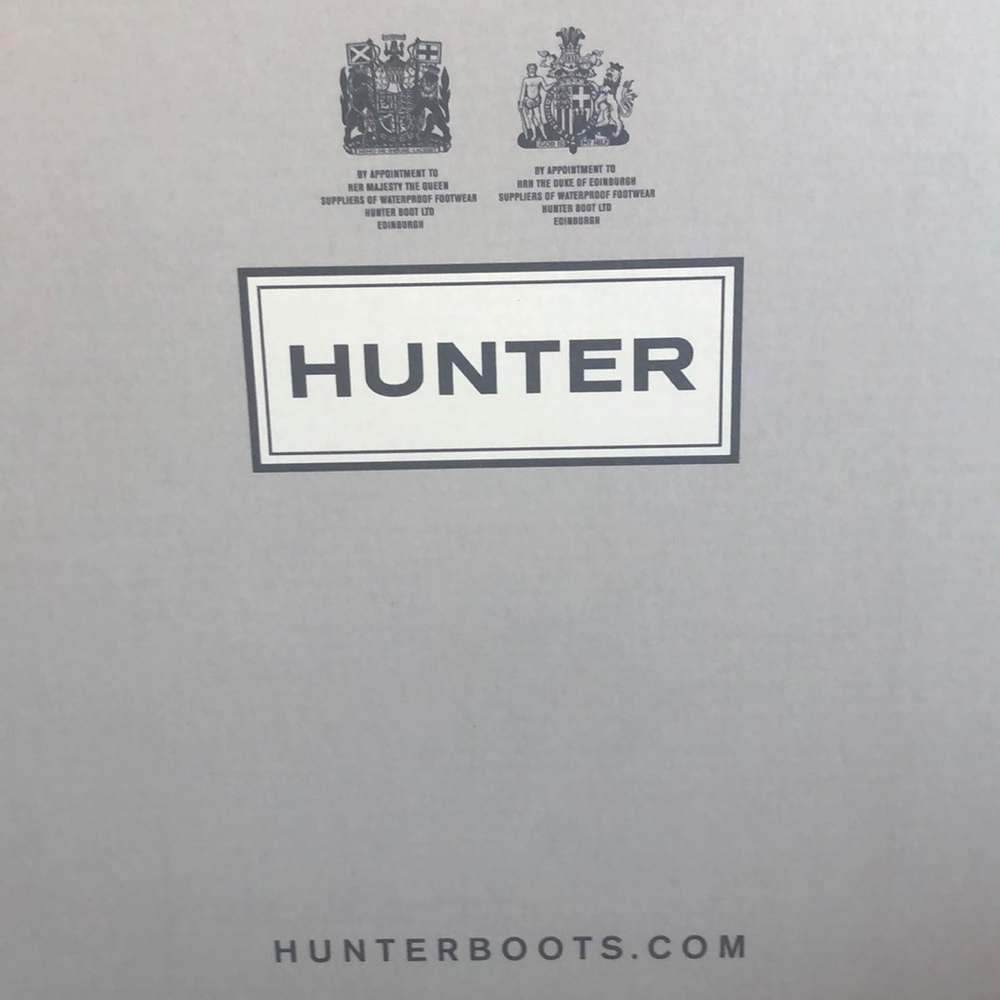 Brand new tall hunter boots